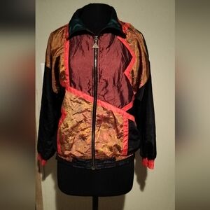 Multicolor Bomber Jacket for Women